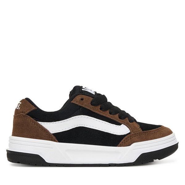 Sneakersy Vans. Brązowe trampki i tenisówki chłopięce Vans, bez wzorów, bez zapięcia. Za 206.99 zł.