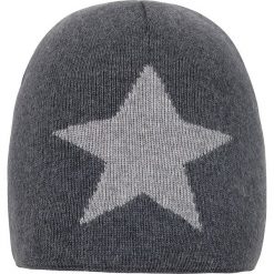 Czapka w kolorze szarym. Szare czapki dla dzieci Najmodniejsze ubrania dla dzieci, bez wzorów, z bawełny. W wyprzedaży za 35.95 zł.