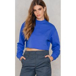 Josefin Ekström for NA-KD Bluza Rad - Blue. Niebieskie bluzy damskie Josefin Ekström for NA-KD, z bawełny. W wyprzedaży za 70.67 zł.