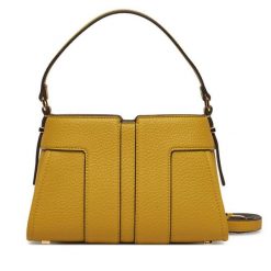 Torebka Elisabetta Franchi. Żółte torebki do ręki damskie Elisabetta Franchi, bez wzorów, klasyczne, bez dodatków. Za 1,099.00 zł.