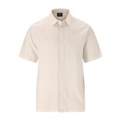 Koszula Cruz Micky. Białe koszule męskie CRUZ, bez wzorów, sportowe, bez kołnierzyka, bez ramiączek. Za 173.50 zł.