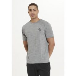 Koszulka treningowa męska Virtus Joker S/S. Szare koszulki sportowe męskie VIRTUS, m, bez wzorów, bez kołnierzyka, bez ramiączek. Za 89.99 zł.