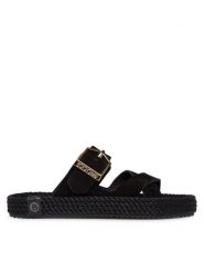 Bohonomad Klapki Sevilla SEV.20-00020 Czarny. Czarne klapki damskie Bohonomad, bez wzorów, ze skóry, bez obcasa. Za 219.99 zł.