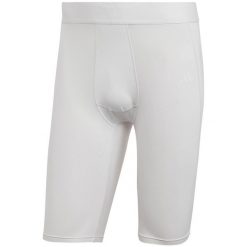 Spodenki męskie adidas Techfit Aeroready Short Tights. Białe krótkie spodenki sportowe męskie Adidas, m, bez wzorów, do piłki nożnej, techfit (adidas). Za 101.00 zł.
