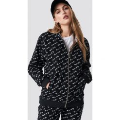 NA-KD Bluza z kapturem z suwakiem - Black. Bluzy damskie marki NA-KD. W wyprzedaży za 80.97 zł.