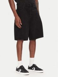 Volcom Szorty jeansowe Billow A2012200 Czarny Relaxed Fit. Czarne szorty męskie Volcom, m, bez wzorów, z bawełny. Za 219.99 zł.
