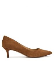 LAUREN RALPH LAUREN Szpilki Adrienne 802755524013 Brązowy. Brązowe szpilki damskie Lauren Ralph Lauren, bez wzorów, ze skóry, bez obcasa, bez zapięcia. Za 639.99 zł.