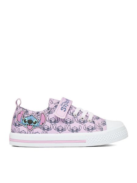 Disney Classics Trampki CEO-CM-SS26-224DCLS Fioletowy. Fioletowe trampki i tenisówki dziewczęce Disney Classics, bez wzorów, z materiału, bez zapięcia. Za 69.99 zł.