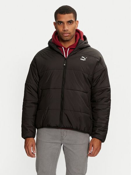 Puma Kurtka zimowa Classics 621675 Czarny Regular Fit. Czarne kurtki męskie Puma, na zimę, m, bez wzorów, z syntetyku, bez kaptura. Za 329.99 zł.