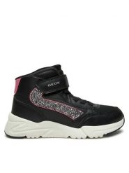 Geox Śniegowce Mid Easy Entry J46M2D 054FU C9231 D Czarny. Czarne buty zimowe dziewczęce Geox, ze skóry, bez zapięcia. Za 319.99 zł.