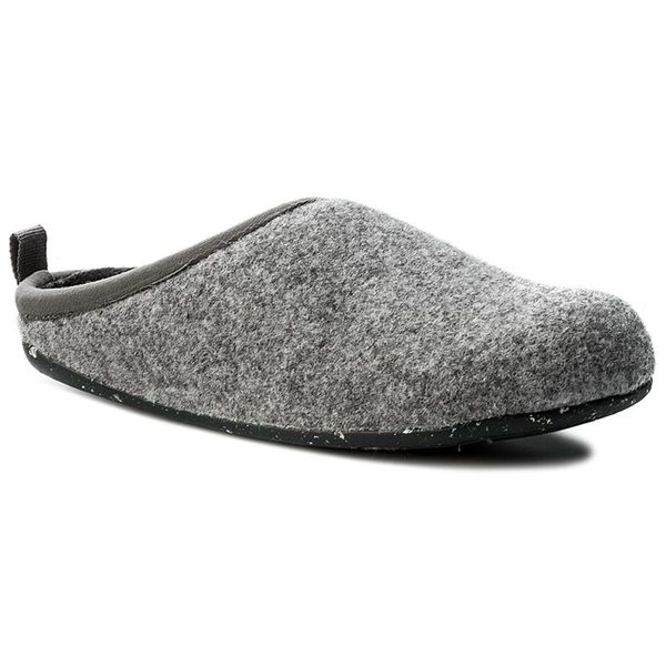 Kapcie Camper. Szare kapcie damskie Camper, bez wzorów. Za 399.99 zł.