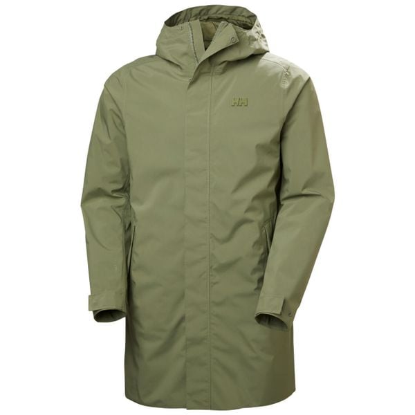 Kurtka wodoodporna Helly Hansen Brussel. Zielone kurtki męskie Helly Hansen, m, bez wzorów, z poliamidu, klasyczne, z kapturem. Za 718.50 zł.