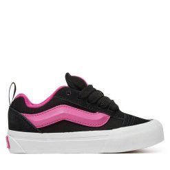 Tenisówki Vans. Czarne trampki i tenisówki dziewczęce Vans, bez wzorów, bez zapięcia. Za 189.99 zł.