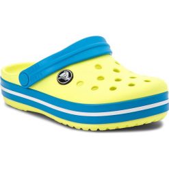 Klapki CROCS - Crockband Clog K 204537 Tennis Ball Green/Ocean. Sandały chłopięce marki Crocs. W wyprzedaży za 129.00 zł.