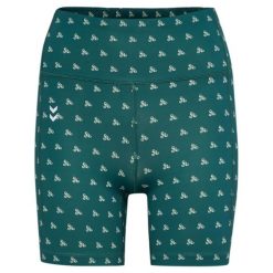 Szorty damskie Hummel Hiit Impact. Zielone szorty sportowe damskie Hummel, l, bez wzorów, z materiału, eleganckie, do biegania. Za 232.50 zł.