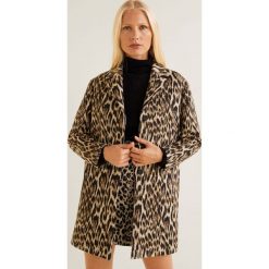 Mango - Płaszcz Safari. Szare płaszcze damskie Mango, z bawełny. Za 349.90 zł.