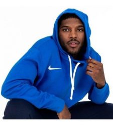 Bluza z kapturem Nike Park 20 Hoodie, Mężczyźni. Białe bluzy męskie Nike, m, bez wzorów, z bawełny, z kapturem, na fitness i siłownię. Za 344.00 zł.