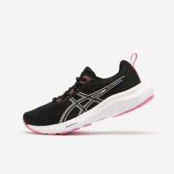 Buty do biegania damskie ASICS Gel-Windhawk. Czarne obuwie sportowe damskie Asics, bez wzorów, z kauczuku, do biegania. W wyprzedaży za 249.99 zł.