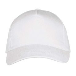 Czapka Z Daszkiem Z 5 Panelami Long Beach. Białe czapki i kapelusze damskie SOL'S, bez wzorów. Za 29.99 zł.