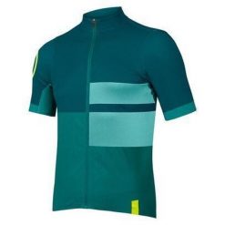 Koszulka rowerowa męska Endura FS260 Print S/S. Zielone koszulki sportowe męskie ENDURA, m, bez wzorów, bez kołnierzyka, bez ramiączek, rowerowe. Za 279.99 zł.