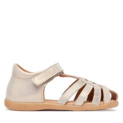 Sandały Froddo. Żółte sandały dziewczęce Froddo, bez zapięcia. Za 349.99 zł.