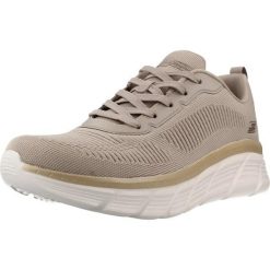 Buty SKECHERS BOBS B FLEX HI FLYING HI Beżowy. Brązowe obuwie sportowe damskie Skechers, na fitness i siłownię. Za 282.99 zł.