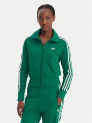 Adidas Bluza Firebird Classic KD1333 Zielony Regular Fit. Zielone bluzy damskie Adidas, l, bez wzorów, z syntetyku, bez kaptura. Za 328.99 zł.
