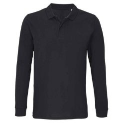 Koszulka Polo Z Długim Rękawem Dla Dorosłych Unisex Planet. Czarne koszule damskie SOL'S, s, bez wzorów, casualowe, bez kołnierzyka, bez ramiączek. Za 113.99 zł.