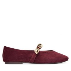 Baleriny Steve Madden. Fioletowe baleriny damskie Steve Madden, bez wzorów, bez obcasa. Za 519.99 zł.