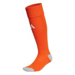 Getry piłkarskie Adidas Milano 23. Brązowe legginsy sportowe męskie Adidas, bez wzorów, do piłki nożnej. Za 32.90 zł.