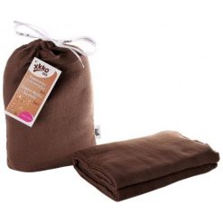 Xkko Bmb Bambusowy Ręcznik/Kocyk 120X120 - Dark. Brązowe kocyki dla dzieci Xkko. Za 79.00 zł.