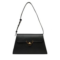 Torebka Coccinelle. Czarne listonoszki damskie Coccinelle, bez wzorów, bez dodatków. Za 1,439.00 zł.