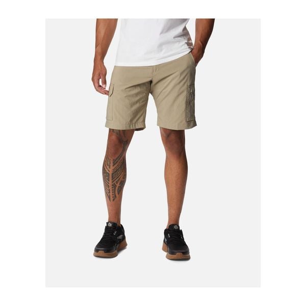 Spodenki trekkingowe męskie Columbia Silver Ridge Utility Cargo. Brązowe krótkie spodenki sportowe męskie Columbia, m, bez wzorów, trekkingowe. W wyprzedaży za 241.40 zł.