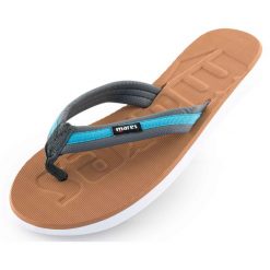 Klapki damskie Mares Seta – Caribbean Turquoise, roz. 41. Brązowe klapki damskie MARES, bez wzorów, bez obcasa. Za 141.99 zł.