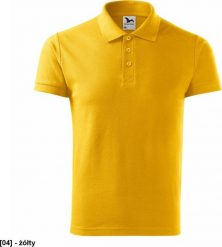 MALFINI Cotton 212 - ADLER - Koszulka polo męska, 170 g/m, - żółty XL. Żółte koszulki polo męskie Malfini, m, bez wzorów, bez ramiączek. Za 36.58 zł.