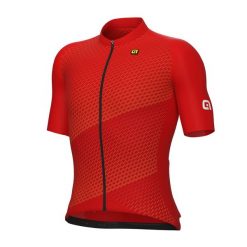 Koszulka rowerowa męska Alé Cycling PR-E Web. Czerwone buty sportowe męskie ALÉ CYCLING, l, bez wzorów, bez kołnierzyka, bez ramiączek, rowerowe. Za 269.99 zł.