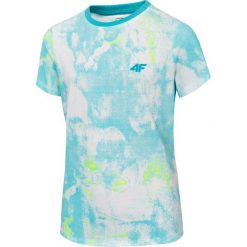 T-shirt chłopięcy (122-164) JTSM230 - niebieski. T-shirty dla chłopców marki 4F JUNIOR. Za 34.99 zł.