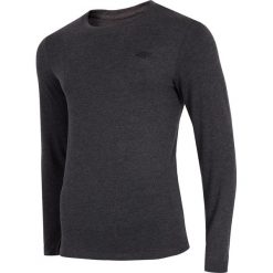 Longsleeve męski TSML300 - ciemny szary melanż. Bluzki z długim rękawem męskie 4f. Za 49.99 zł.
