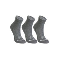 Skarpety RS160 Jr X3. Szare skarpety męskie ARTENGO. Za 14.99 zł.
