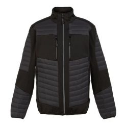 Męska Hybrydowa Kurtka Termiczna EVolve. Czarne kurtki męskie Regatta, m, bez wzorów, z puchu, trekkingowe. Za 227.99 zł.