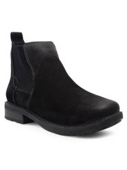 Lasocki Trzewiki KOST-01 Czarny. Czarne botki męskie Lasocki, bez wzorów, ze skóry, bez zapięcia. Za 167.99 zł.