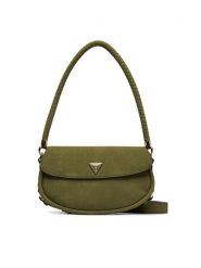 Guess Torebka Danya HWSG99 18190 Zielony ciemny. Zielone torebki do ręki damskie Guess, z aplikacjami, ze skóry, bez dodatków. Za 589.99 zł.