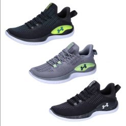 Buty Mężczyzna Under Armour Training Dynamic czarny. Czarne buty sportowe męskie Under Armour, z materiału, bez zapięcia, do biegania. Za 569.00 zł.