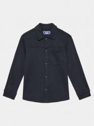 Jack & Jones Junior Koszula 12247959 Granatowy Standard Fit. Niebieskie koszule dla chłopców Jack & Jones Junior, bez wzorów, z syntetyku, bez kołnierzyka, bez ramiączek. Za 189.99 zł.