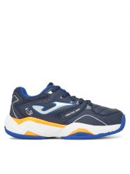 Joma Buty do tenisa Master 1000 Jr 2503 JMATS2503C Granatowy. Niebieskie buty sportowe chłopięce Joma, bez wzorów, ze skóry, bez zapięcia, tenisowe. Za 119.99 zł.