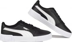 Puma Buty damskie Puma Carina 2.0 czarne 385849 10 38,5. Czarne obuwie sportowe damskie Puma, bez wzorów. Za 245.46 zł.
