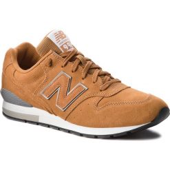 Sneakersy NEW BALANCE - MRL996SD Brązowy. Brązowe półbuty na co dzień męskie New Balance, z materiału, klasyczne, bez zapięcia. W wyprzedaży za 269.00 zł.