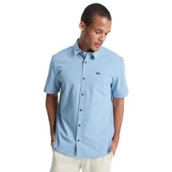 Dla Mężczyzn MW PREMIUM STRETCH Niebieski. Niebieskie koszule męskie Quiksilver, m, bez wzorów, z bawełny, klasyczne, bez kołnierzyka, bez ramiączek. Za 259.99 zł.