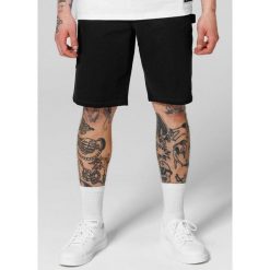 Szorty męskie Pitbull Baggy Dogwood. Czarne krótkie spodenki sportowe męskie PITBULL, m, bez wzorów, na fitness i siłownię. Za 199.00 zł.