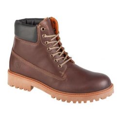 Buty Skórzane Lumberjack River 2 SMH6901-001-B01-CE001 brązowe. Brązowe trekkingi męskie trekkingowe. Za 583.99 zł.